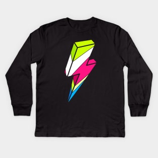 Electric Bolt Kids Long Sleeve T-Shirt